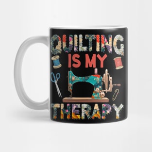 sewing is my therapy Mug